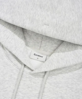 Covernat Center Logo Hoodie Heather Gray CO2601HD03HG 3