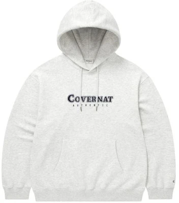 Covernat Center Logo Hoodie Heather Gray CO2601HD03HG Order Covernat Center Logo Hoodie Heather Gray CO2601HD03HG