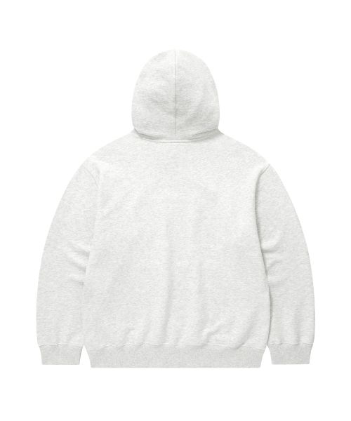 Lookbook Covernat Center Logo Hoodie Heather Gray CO2601HD03HG