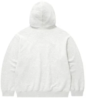 Lookbook Covernat Center Logo Hoodie Heather Gray CO2601HD03HG