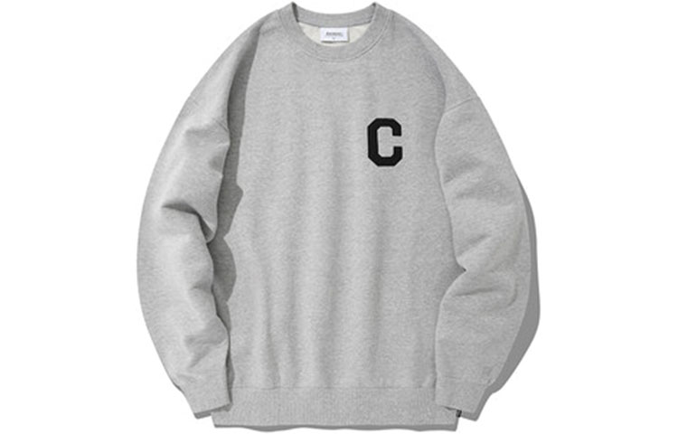 COVERNAT Classic Embroidered 'C' Relaxed Fit Unisex Sweatshirt CO0000CR01GR