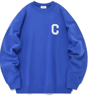 COVERNAT 經典刺繡C標誌男女款圓領衛衣 - 休閒純棉風格 CO0000CR01BL Buy COVERNAT 經典刺繡C標誌男女款圓領衛衣 - 休閒純棉風格 CO0000CR01BL