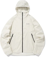 COVERNAT Classic Logo Ivory Zip-Up Hoodie Jacket Unisex CO2201JK17IV COVERNAT Classic Logo Ivory Zip-Up Hoodie Jacket Unisex CO2201JK17IV