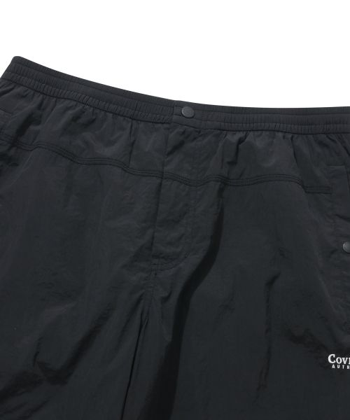 Lookbook Covernat Comfy Nylon Windbreaker Pants Black CO2401PT02BK
