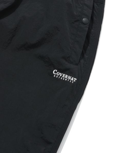 Cheap Covernat Comfy Nylon Windbreaker Pants Black CO2401PT02BK