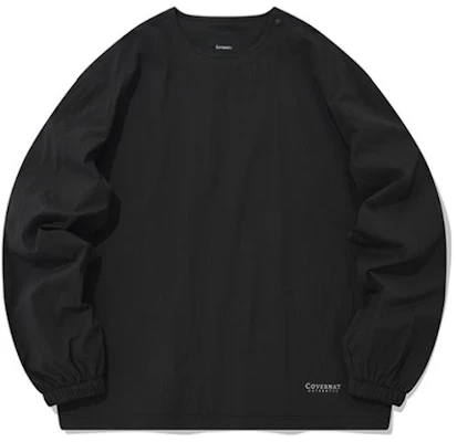 COVERNAT FW22 Crewneck Sweatshirt Hitam Unisex Kasual Outerwear CO2201CR40BK Buy COVERNAT FW22 Crewneck Sweatshirt Hitam Unisex Kasual Outerwear CO2201CR40BK