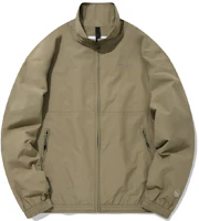 COVERNAT FW22 Embroidered Logo Stand Collar Relaxed Fit Flight Jacket Khaki Unisex CO2201JK08KH COVERNAT FW22 Embroidered Logo Stand Collar Relaxed Fit Flight Jacket Khaki Unisex CO2201JK08KH