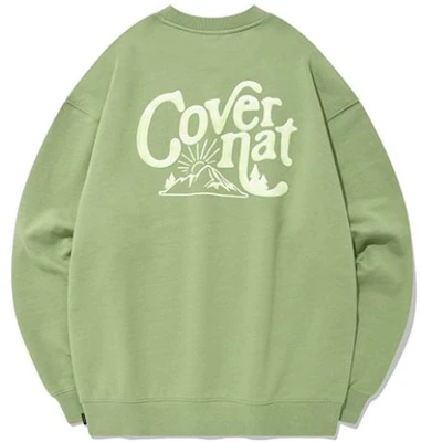 COVERNAT FW22 Baju Pullover Unisex Korea Streetwear Logo. CO2201CR08GN Buy COVERNAT FW22 Baju Pullover Unisex Korea Streetwear Logo. CO2201CR08GN