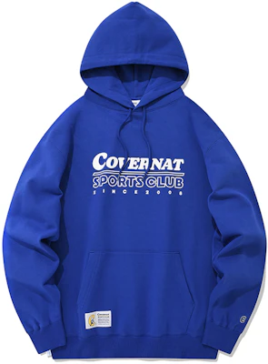 COVERNAT FW22 Hoodie Logo Loose Fit Unisex - Biru. CO2203HD13BL Buy COVERNAT FW22 Hoodie Logo Loose Fit Unisex - Biru. CO2203HD13BL