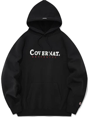 COVERNAT FW22 Hoodie Kasual Unisex Katun Nyaman Warna Hitam CO2203HD32BK Buy COVERNAT FW22 Hoodie Kasual Unisex Katun Nyaman Warna Hitam CO2203HD32BK