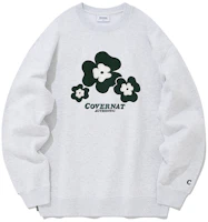 COVERNAT FW22 Unisex Cotton Crewneck Sweatshirt - Trendy, Casual, High-Street Style CO2203CR17HG COVERNAT FW22 Unisex Cotton Crewneck Sweatshirt - Trendy, Casual, High-Street Style CO2203CR17HG