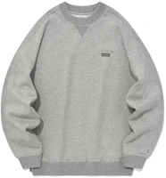 COVERNAT FW23 Casual Lettering Sweatshirt Unisex Gray CO2303CR10MG COVERNAT FW23 Casual Lettering Sweatshirt Unisex Gray CO2303CR10MG