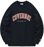 COVERNAT FW23 Cotton "Big C" Logo Sweatshirt - Casual, Unisex Streetwear. CO2301CR04NA COVERNAT FW23 Cotton "Big C" Logo Sweatshirt - Casual, Unisex Streetwear. CO2301CR04NA