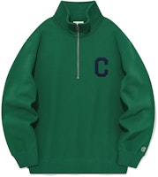 COVERNAT FW23 Cotton Half-Zip Pullover Sweatshirt Unisex Casual Streetwear. CO2303CR13GN COVERNAT FW23 Cotton Half-Zip Pullover Sweatshirt Unisex Casual Streetwear. CO2303CR13GN