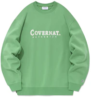 COVERNAT FW23 Embroidered Logo Cotton Crewneck Sweater Unisex Casual Streetwear CO2301CR02GN COVERNAT FW23 Embroidered Logo Cotton Crewneck Sweater Unisex Casual Streetwear CO2301CR02GN