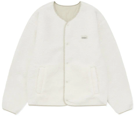 COVERNAT FW23 Jaket Putih Polos Oversize Unisex Lengan Panjang CO2303JK21WH Buy COVERNAT FW23 Jaket Putih Polos Oversize Unisex Lengan Panjang CO2303JK21WH