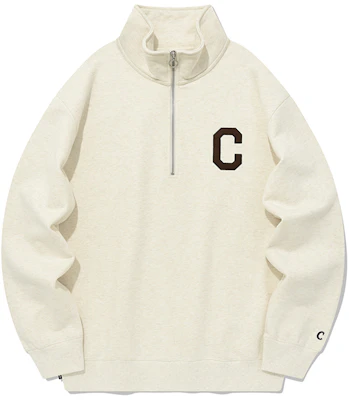 COVERNAT FW23男女款棉质拉链套头卫衣 - 韩版休闲街头潮流 CO2303CR13OT Buy COVERNAT FW23男女款棉质拉链套头卫衣 - 韩版休闲街头潮流 CO2303CR13OT