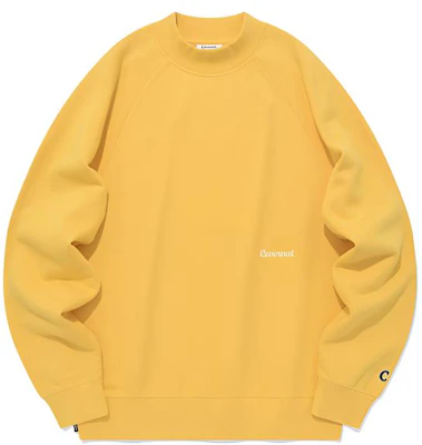 COVERNAT FW23 Unisex Sweatshirt Leher Mock Bordir Streetwear Kasual. CO2303CR15YL Buy COVERNAT FW23 Unisex Sweatshirt Leher Mock Bordir Streetwear Kasual. CO2303CR15YL