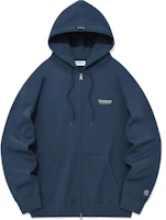 COVERNAT FW23 Unisex Solid Color Sweatshirt Blue CO2303HZ01DB COVERNAT FW23 Unisex Solid Color Sweatshirt Blue CO2303HZ01DB