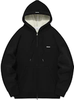COVERNAT FW23 Unisex Solid Oversized Casual Hoodie Zip-Up Black CO2303HZ06BK COVERNAT FW23 Unisex Solid Oversized Casual Hoodie Zip-Up Black CO2303HZ06BK