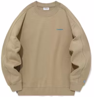 COVERNAT Korean Casual Unisex Cotton Crewneck Sweatshirt for All Seasons CO2303CR05BE COVERNAT Korean Casual Unisex Cotton Crewneck Sweatshirt for All Seasons CO2303CR05BE