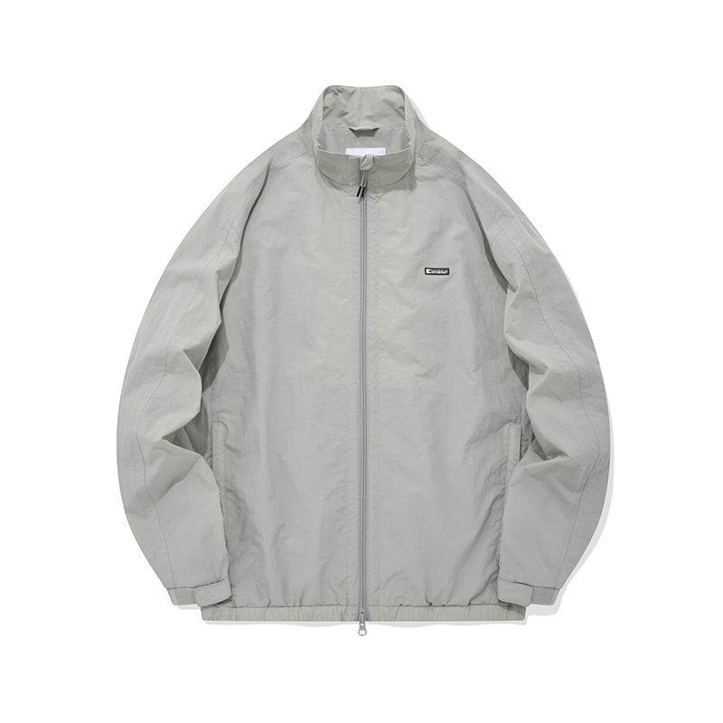 COVERNAT Letter Logo Print Lightweight Zip Jacket Unisex CO2301JK03LG