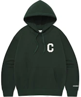 COVERNAT Logo Hoodie Kangaroo Pocket Long Sleeve - British Green. CO2401HD08BG COVERNAT Logo Hoodie Kangaroo Pocket Long Sleeve - British Green. CO2401HD08BG