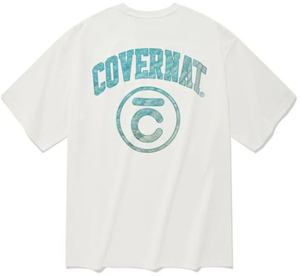 COVERNAT Oversized Back Print Casual Unisex White T-Shirt CO2202ST35WH Buy COVERNAT Oversized Back Print Casual Unisex White T-Shirt CO2202ST35WH
