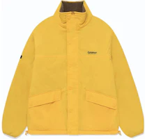 COVERNAT Reversible Letter Print Long Sleeve Jacket Unisex - Yellow CO2303JK20BE COVERNAT Reversible Letter Print Long Sleeve Jacket Unisex - Yellow CO2303JK20BE