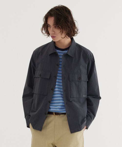 Covernat Ripstop Work Shirt Charcoal CO2501SH08CH