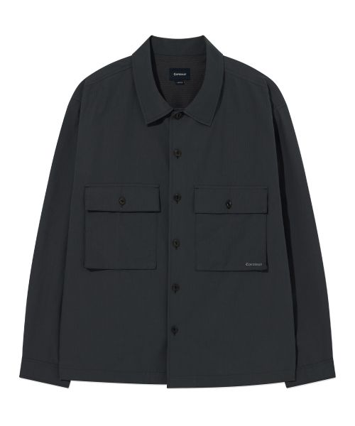 Order Covernat Ripstop Work Shirt Charcoal CO2501SH08CH