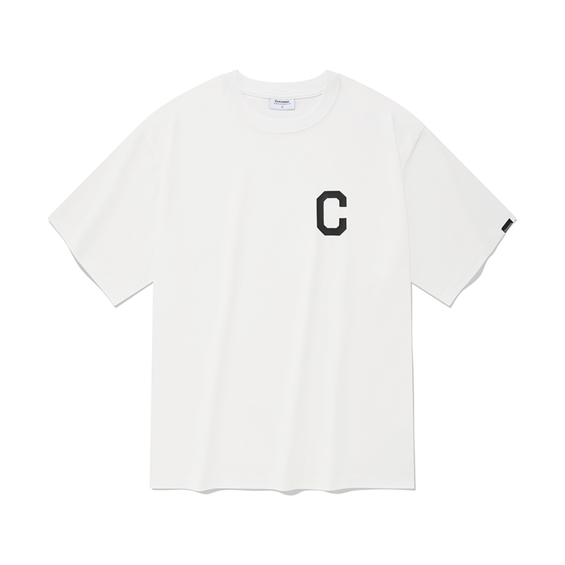 COVERNAT SS23 Classic C-Logo Unisex Casual T-Shirt – Stylish, Breathable & Comfy CO2302ST12WH