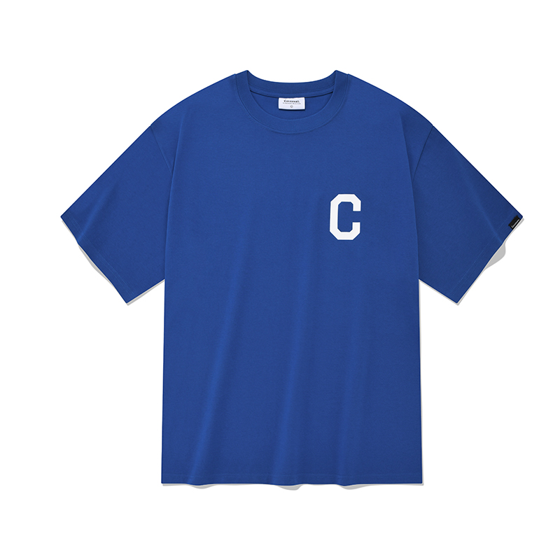 COVERNAT SS23 Classic C Logo Unisex Casual Graphic Tee - Stylish & Breathable CO2302ST12BL