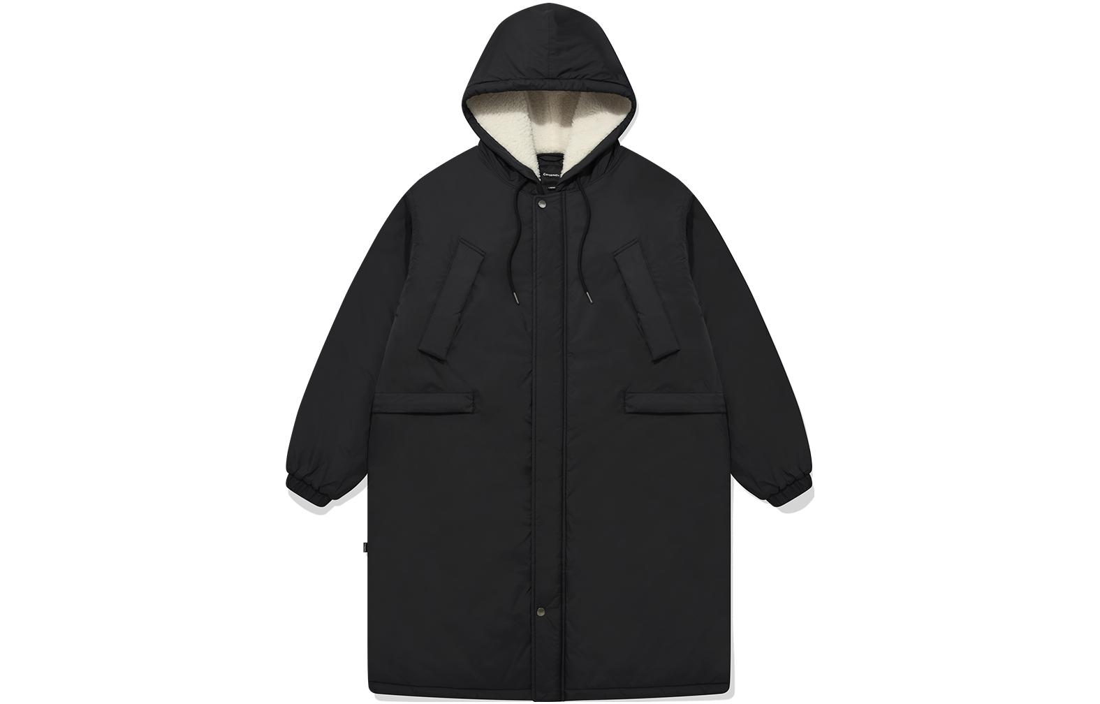 COVERNAT SS23 Solid Color Hooded Jacket Unisex CO2303JK33BK