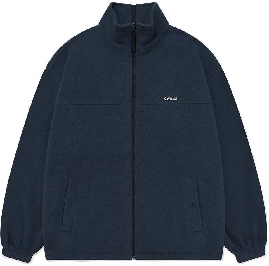 covernat-ss-23-solid-logo-embroidered-fleece-jacket-sky-blue-unisex-co-2303-jk-15-na