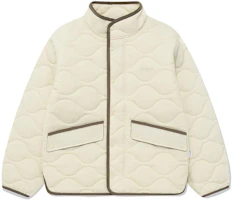 COVERNAT SS23 White Zip-Up Casual Loose-Fit Jacket Unisex CO2303JK29EC COVERNAT SS23 White Zip-Up Casual Loose-Fit Jacket Unisex CO2303JK29EC