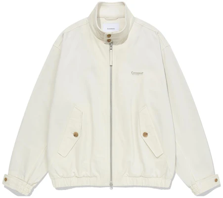COVERNAT SS24 Jaket Zip-Up Longgar Gading dengan Bahu Jatuh. CO2401JK06IV Buy COVERNAT SS24 Jaket Zip-Up Longgar Gading dengan Bahu Jatuh. CO2401JK06IV