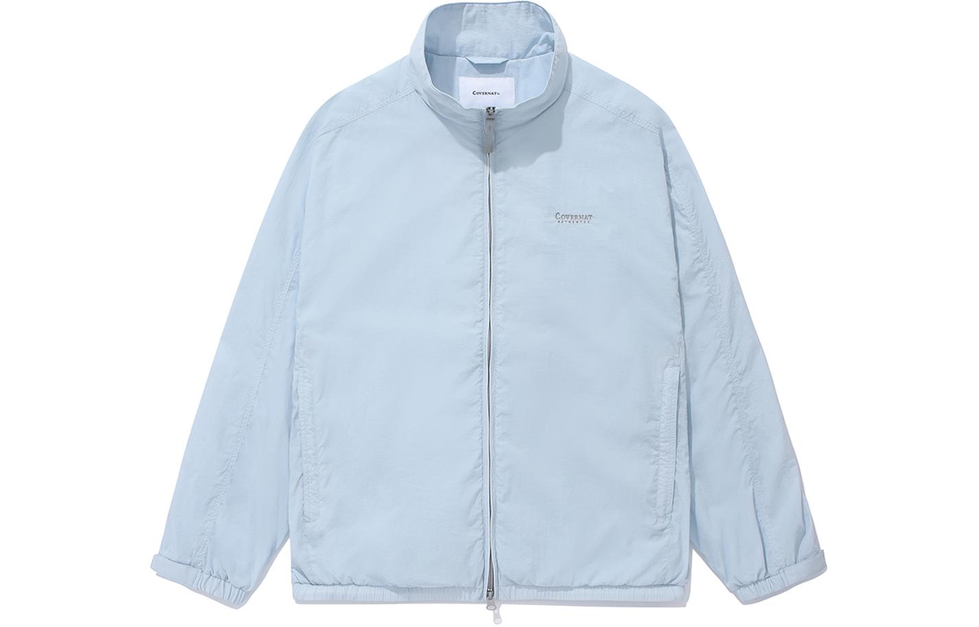 COVERNAT SS24 Korea Unisex Windbreaker Jacket Relaxed Fit Casual Sportswear CO2401JK02LB