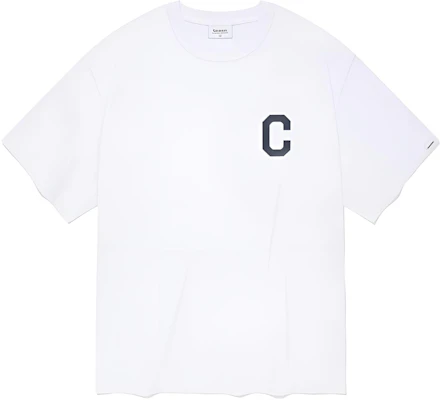 COVERNAT SS24 Unisex White Logo Crewneck Straight-Cut Short Sleeve T-Shirt CO2402ST10WH Buy COVERNAT SS24 Unisex White Logo Crewneck Straight-Cut Short Sleeve T-Shirt CO2402ST10WH