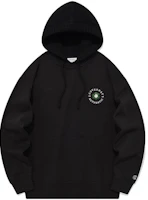 COVERNAT Unisex Black Pullover Hoodie with Solid Color and Hood Design CO2303HD07BK COVERNAT Unisex Black Pullover Hoodie with Solid Color and Hood Design CO2303HD07BK