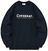 COVERNAT Unisex Casual Cotton Embroidered Crewneck Sweatshirt - Spring/Fall. CO0000CR02NA-1 COVERNAT Unisex Casual Cotton Embroidered Crewneck Sweatshirt - Spring/Fall. CO0000CR02NA-1