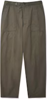 COVERNAT Unisex Olive Casual Loose Straight Cotton Pants - All-Season Classic CO0000PT01OL COVERNAT Unisex Olive Casual Loose Straight Cotton Pants - All-Season Classic CO0000PT01OL