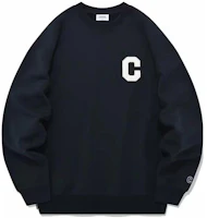 COVERNAT Unisex Pullover Crewneck Sweatshirt Black CO2303CR01BK COVERNAT Unisex Pullover Crewneck Sweatshirt Black CO2303CR01BK