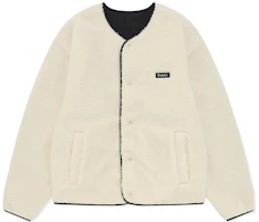 COVERNAT Unisex Solid Color Oversized Long-Sleeve Jacket CO2303JK21IV COVERNAT Unisex Solid Color Oversized Long-Sleeve Jacket CO2303JK21IV