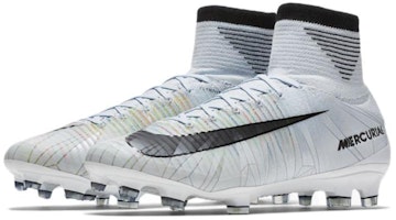 CR7 x Nike Mercurial SuperFly 5 FG '蓝色薄荷' 足球鞋 852511-401 Lookbook CR7 x Nike Mercurial SuperFly 5 FG '蓝色薄荷' 足球鞋 852511-401