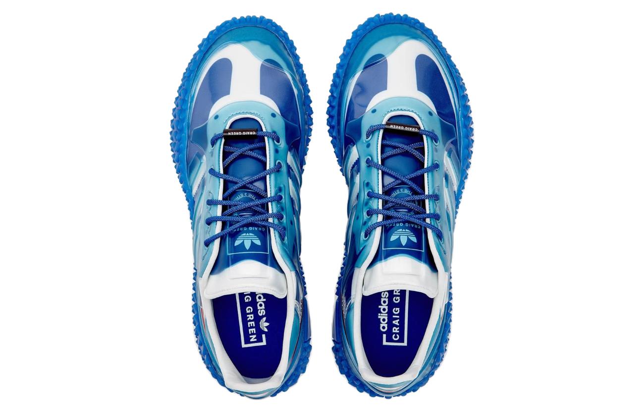 Shop Craig Green x adidas Polta Akh 2 '蓝色'运动鞋 FV6804