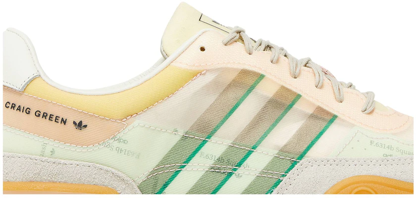 Craig Green x adidas Squash Polta AKH 'Cream Bold Green' GX7033 Order Craig Green x adidas Squash Polta AKH 'Cream Bold Green' GX7033