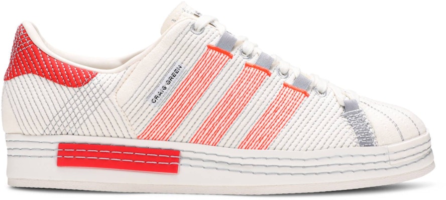 Craig Green x adidas Superstar Off White Bright Red FY5711