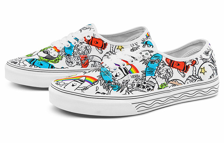 Order Crayola 與 Vans 聯名款 'Mult' VN0A5KRDARE