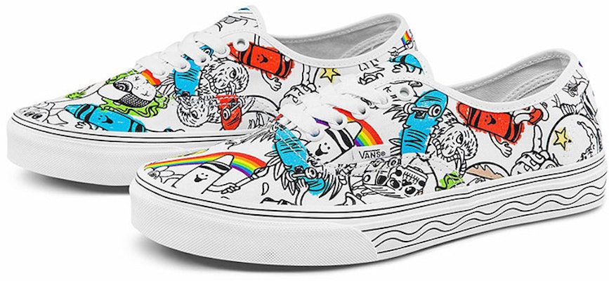 Crayola 與 Vans 聯名款 'Mult' VN0A5KRDARE Order Crayola 與 Vans 聯名款 'Mult' VN0A5KRDARE